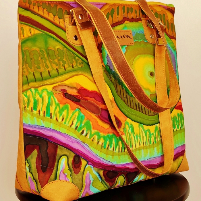 torebka jedwab ręcznie malowany Neverland